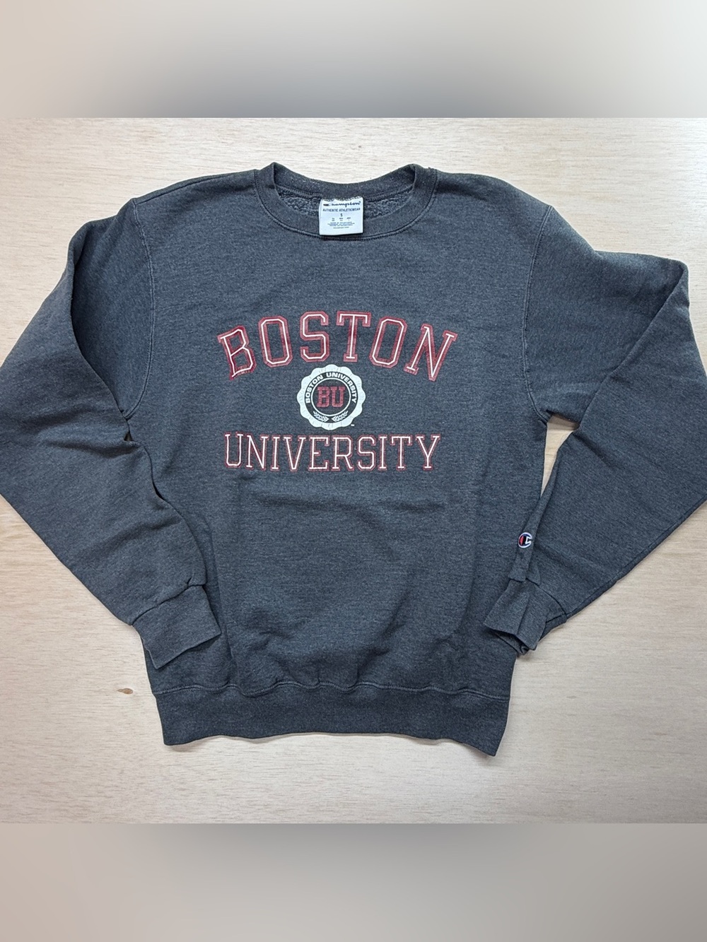 Champion Boston University "BU" Crewneck Sweatshirt small